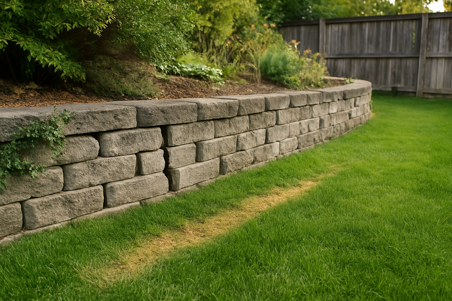 when to replace retaining wall